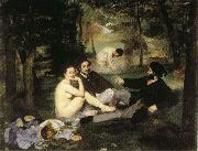 Edouard Manet Le Dejeunersur l'Herbe painting